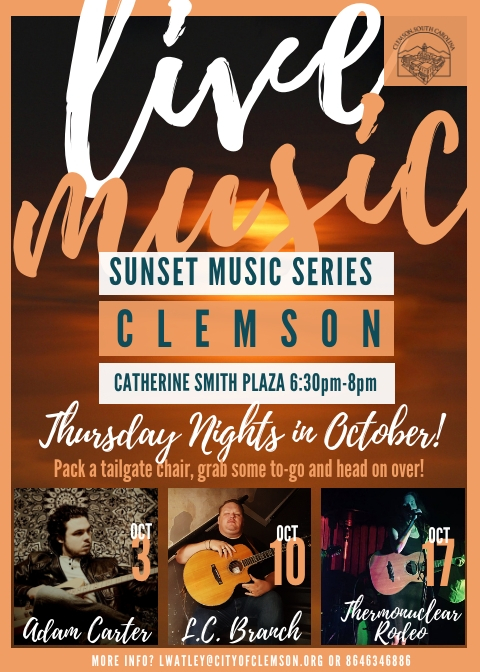 Sunset Music Series 2019 Flyer