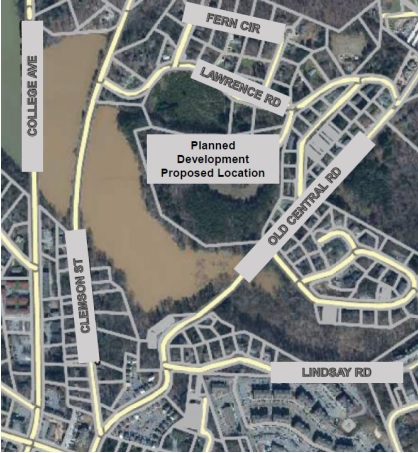 Proposed Planned Development Map