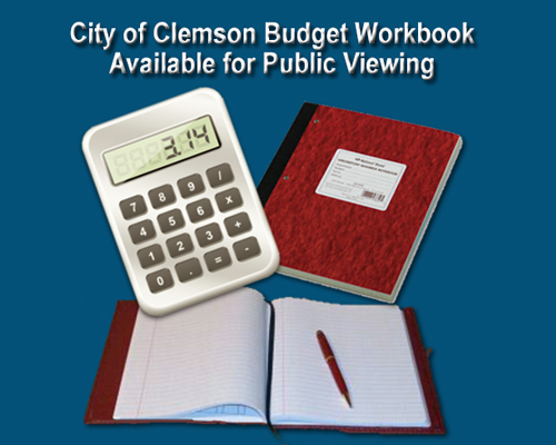 City of Clemson Budget Workbook