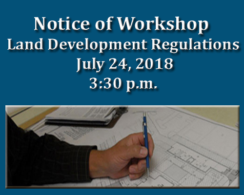 Planning Commission Workshop July 24, 2018