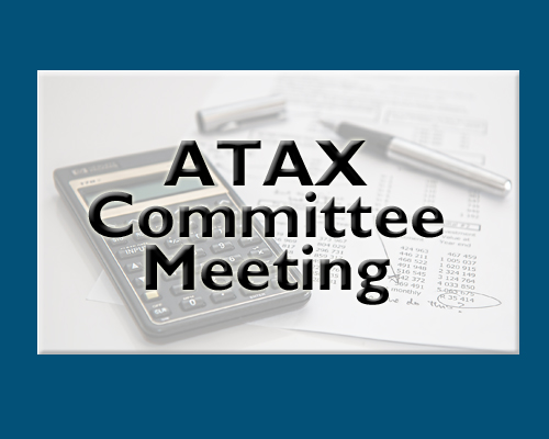ATAX Advisory Committee Meeting August 7th, 2018