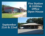 Fire Station and Utilities Office Open Houses