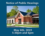 Notice of Public Hearing May 6, 2019