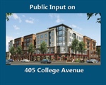 Public Input on 405 College Avenue