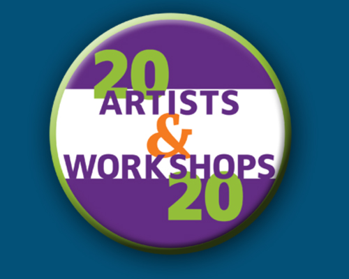 20 Artists x 20 Workshops