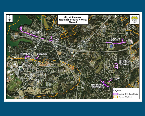 City of Clemson Road Resurfacing Update: Final Stages!