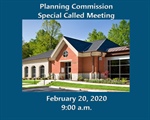 Planning Commission Special Called Meeting - February 20, 2020