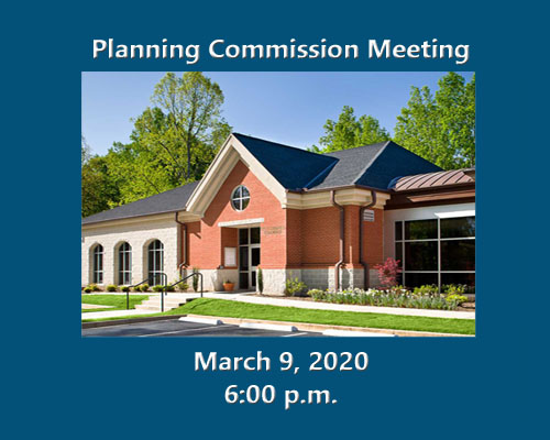 Planning Commission Meeting - March 9, 2020