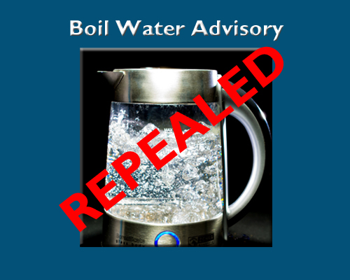 Repeal of Boil Water Advisory