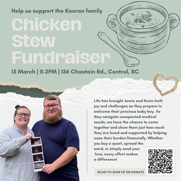 Community Rallies For City Of Clemson Employee & Family With Chicken Stew Fundraiser