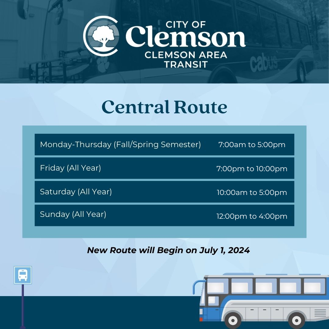 CATbus New Central Routes